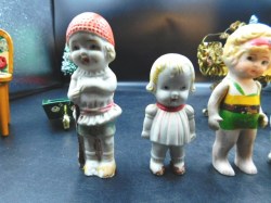 lot 15 7 bisque dolls a